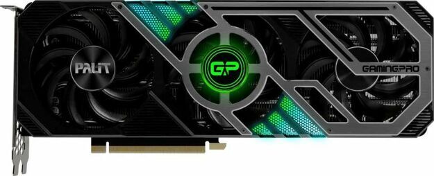 Видеокарта Palit GeForce RTX 3080 GamingPro (LHR) [NED3080019IA-132AA]