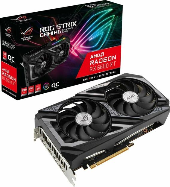 Видеокарта ASUS ROG Strix Radeon RX 6700 XT OC Edition [ROG-STRIX-RX6700XT-O12G-GAMING]